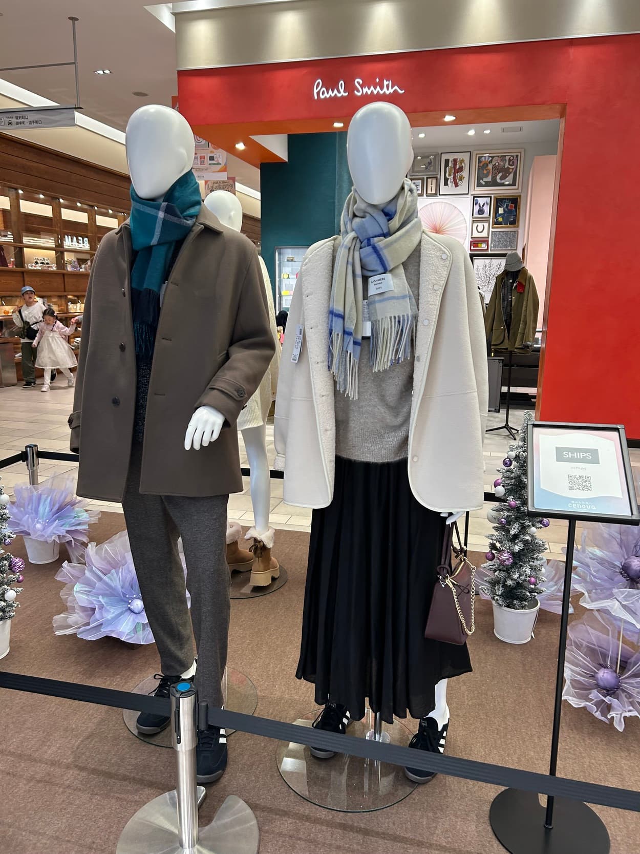 リバーシブルで2つの素材が楽しめるアウター🧥【セノバ2階】SHIPSのリバーシブルボアブルゾンが大活躍の予感！