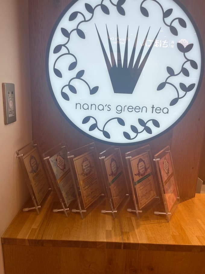 【新静岡セノバ|nana's green tea】抹茶・日本茶のカフェ